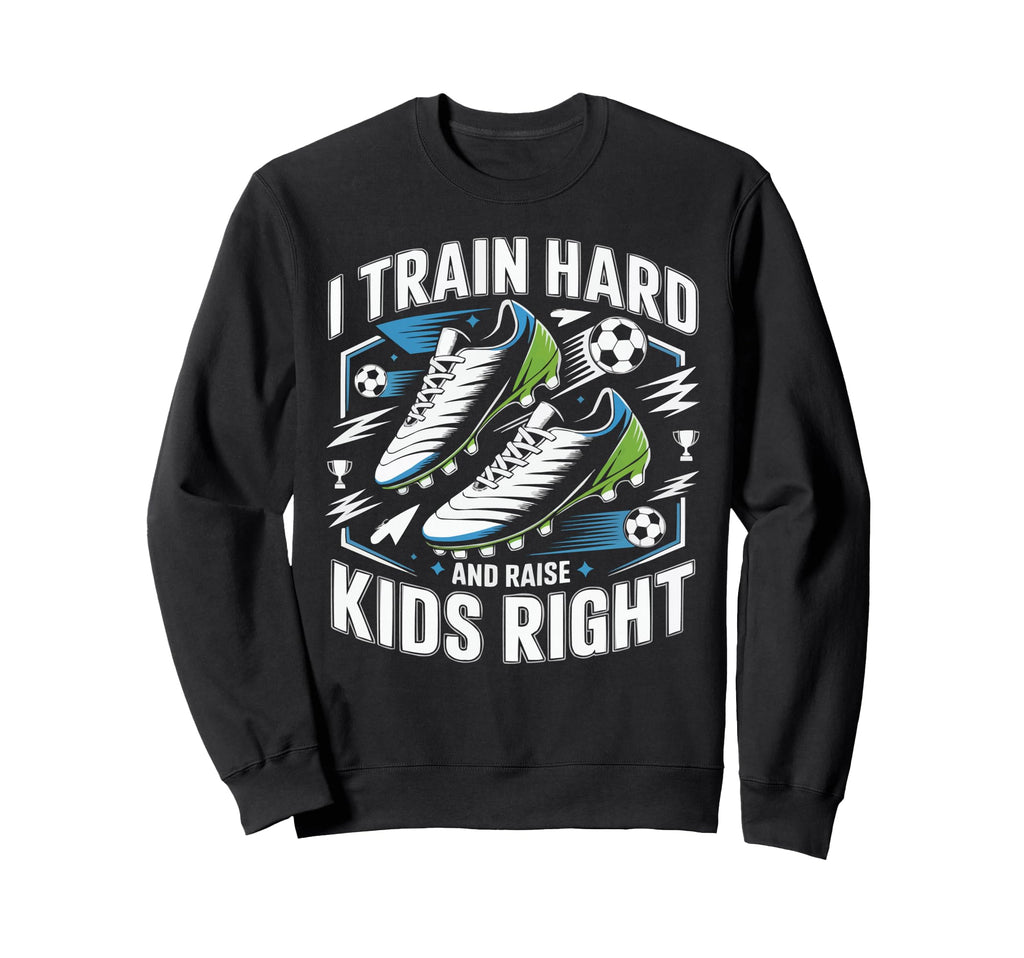 Soccer Player Soccer Dad Kick Sport Sweatshirt - Aesthetic Graphic Unisex - T-Shirt, Sweatshirt, Hoodie