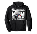 Funny Hockey Goalkeeper Mom Ice Hoodie - Aesthetic Graphic for Adults - T-Shirt, Sweatshirt, Hoodie