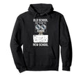 Turntable Old School Dj Vs New School Dj Hoodie - Graphic Print for Adults - T-Shirt, Sweatshirt, Hoodie