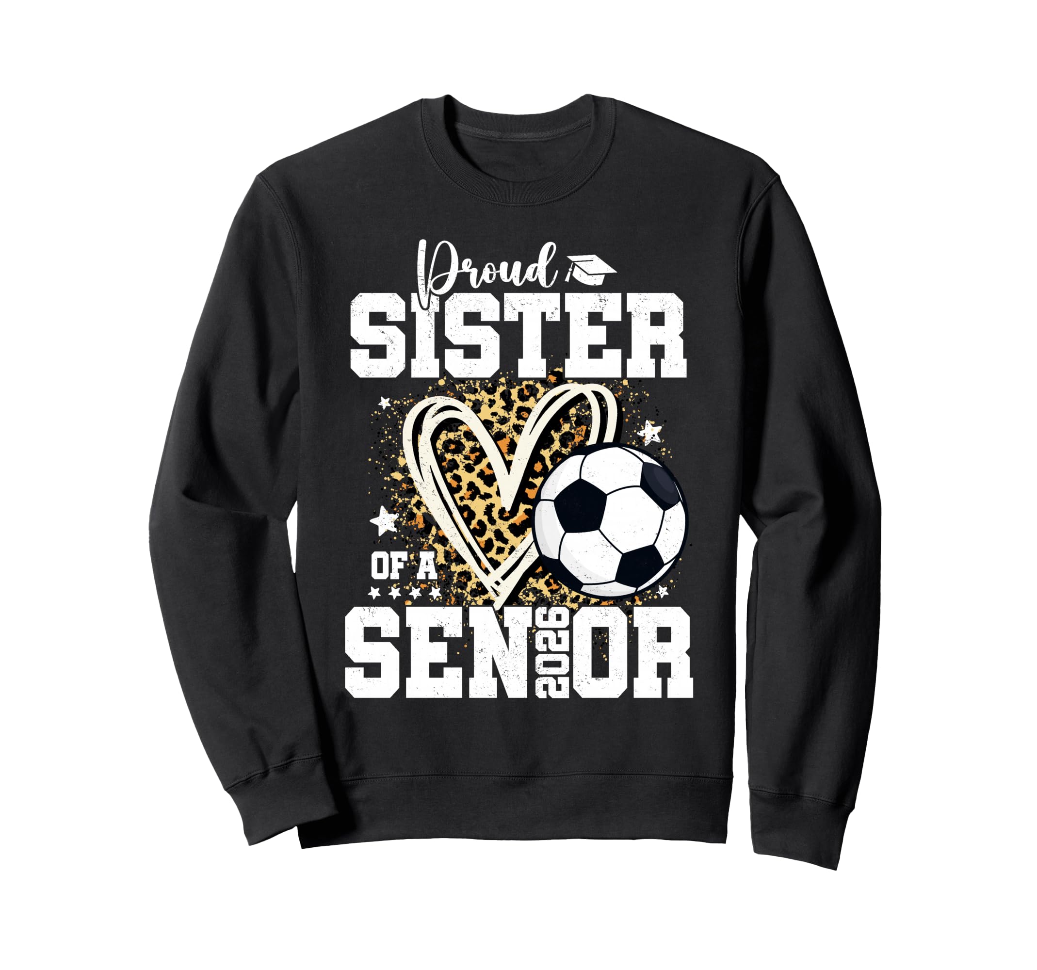 Proud Senior Sister Class 2026 Sweatshirt - Trendy Graphic for Adults - T-Shirt, Sweatshirt, Hoodie