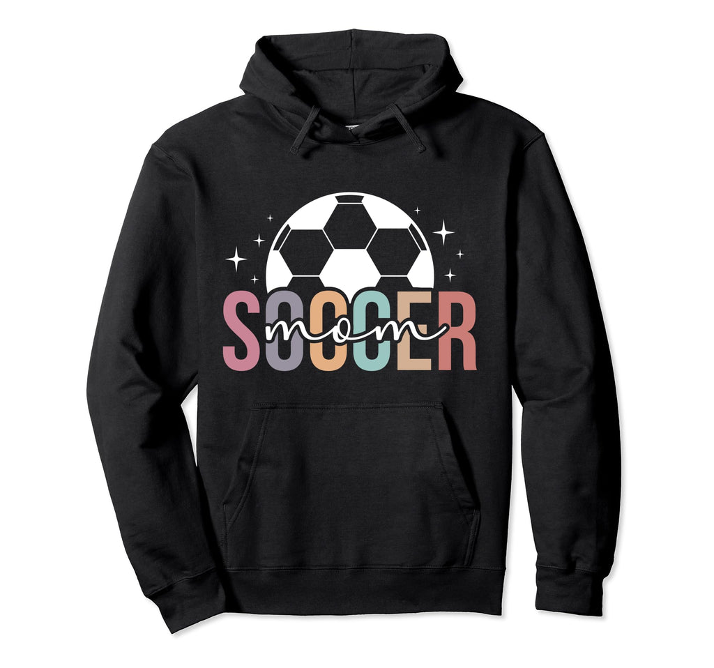 Soccer Mom Soccer Player Mama Boho Soccer Hoodie - Graphic Print Men Women - T-Shirt, Sweatshirt, Hoodie