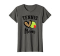 Tennis Mom Leopard Heart T-Shirt - Novelty Apparel Men Women - T-Shirt, Sweatshirt, Hoodie