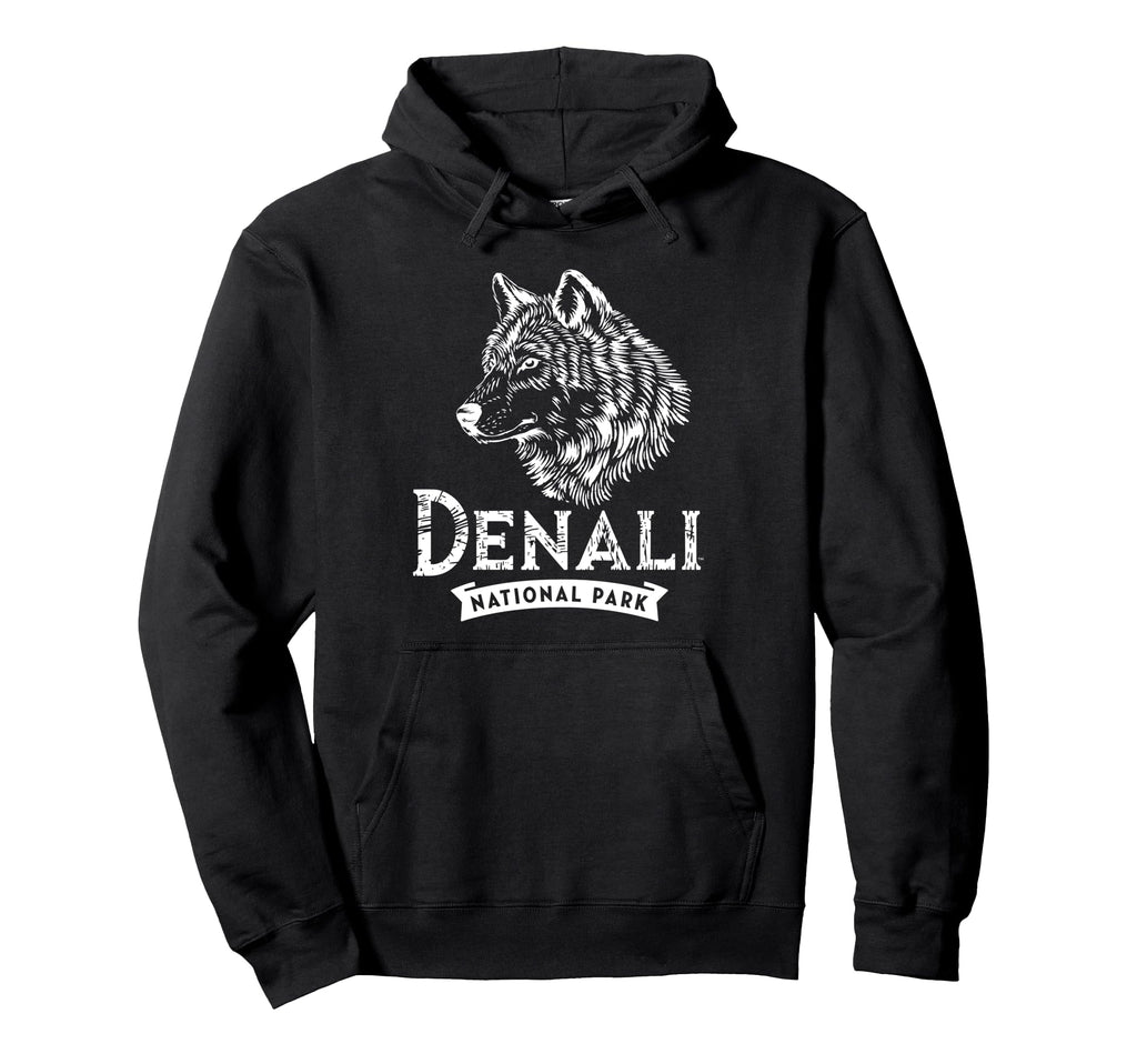 Denali Est 1917 Alaska National Park Hoodie - Fun Novelty Design Men Women - T-Shirt, Sweatshirt, Hoodie