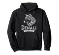 Denali Est 1917 Alaska National Park Hoodie - Fun Novelty Design Men Women - T-Shirt, Sweatshirt, Hoodie