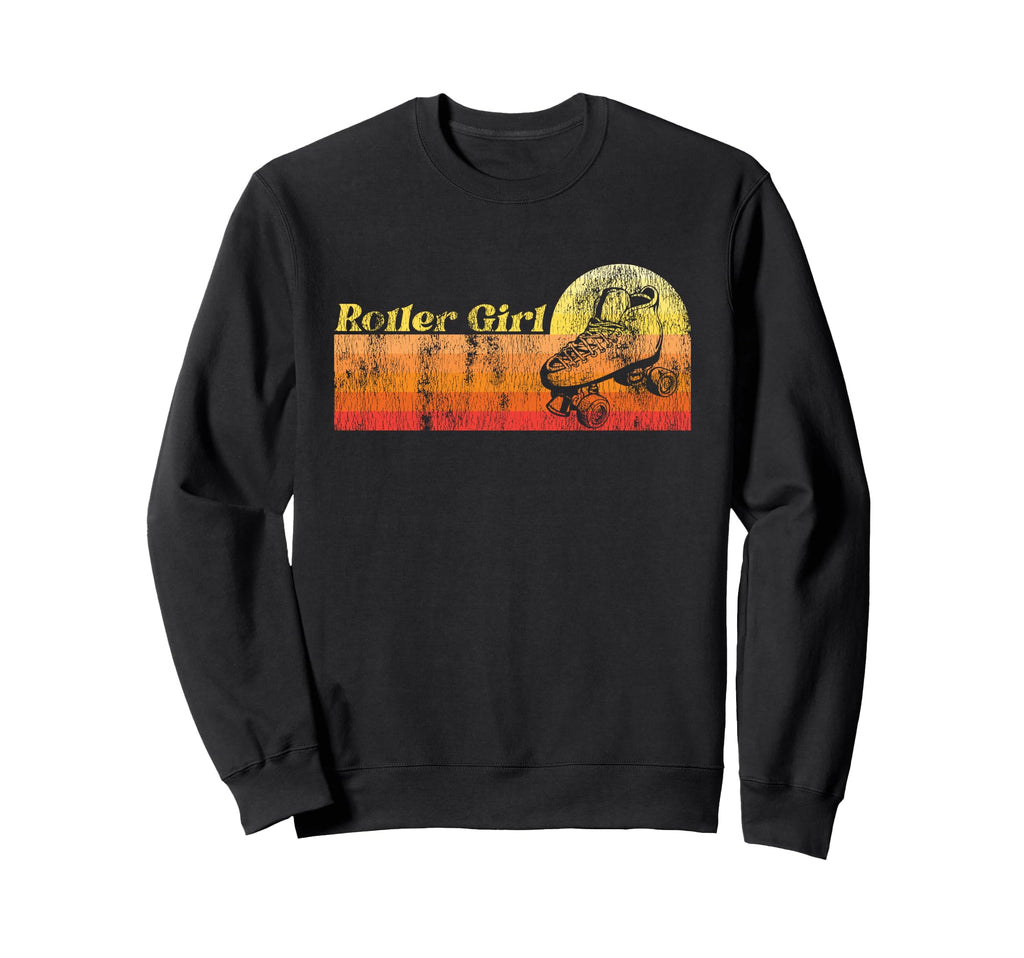 Roller Skating Skate 1970S Sweatshirt - Trendy Graphic Unisex - T-Shirt, Sweatshirt, Hoodie