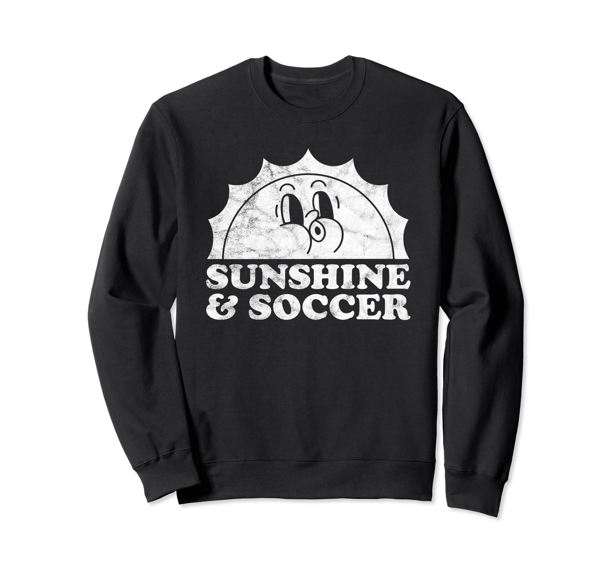 Sunshine And Soccer Sun Sweatshirt - Fun Novelty Design Unisex - T-Shirt, Sweatshirt, Hoodie