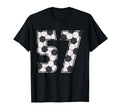 Soccer Player Number 57 Fifty Seven T-Shirt - Streetwear Style for Adults - T-Shirt, Sweatshirt, Hoodie