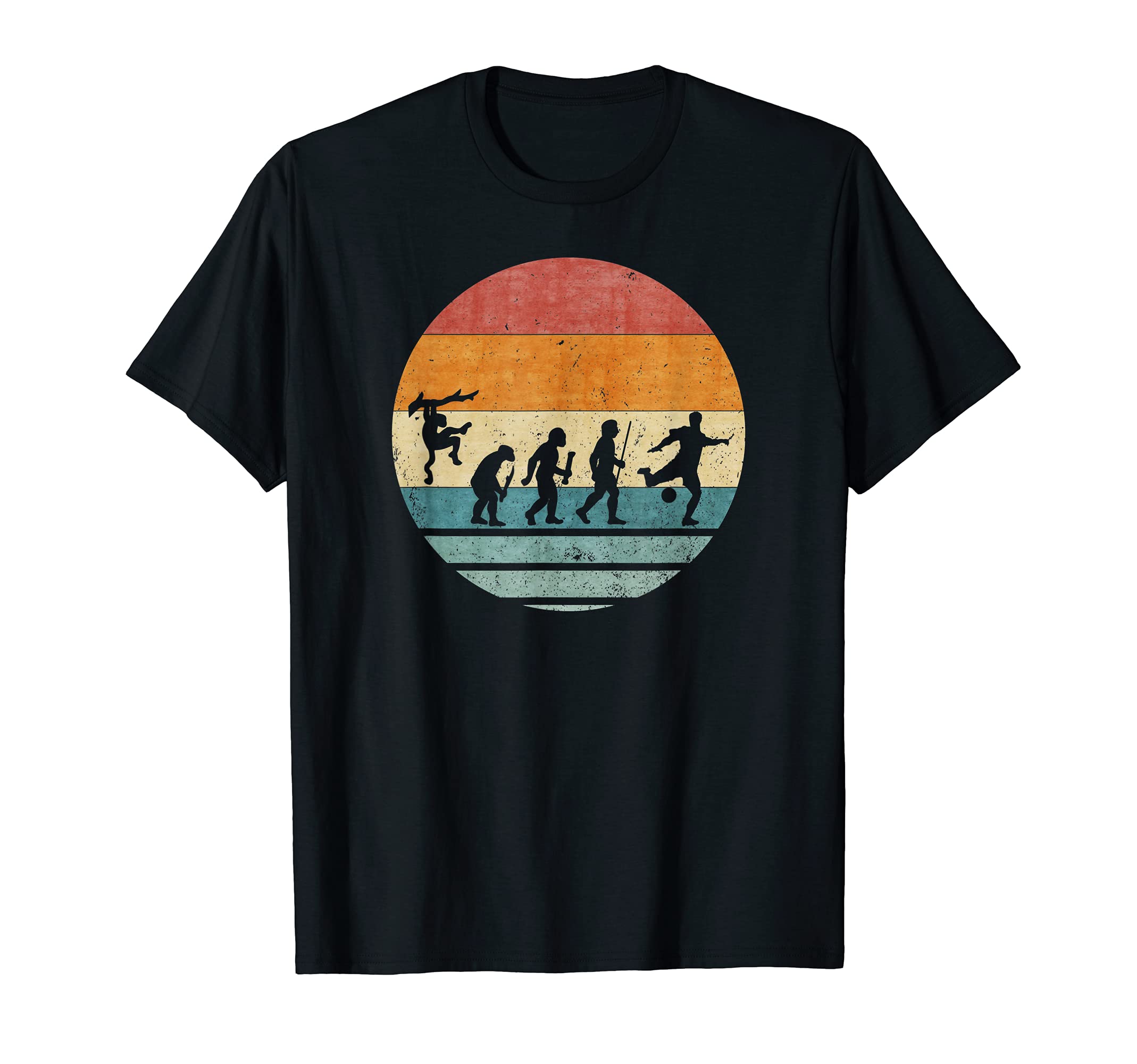 Evolution Soccer Player Football T-Shirt - Aesthetic Graphic Unisex - T-Shirt, Sweatshirt, Hoodie