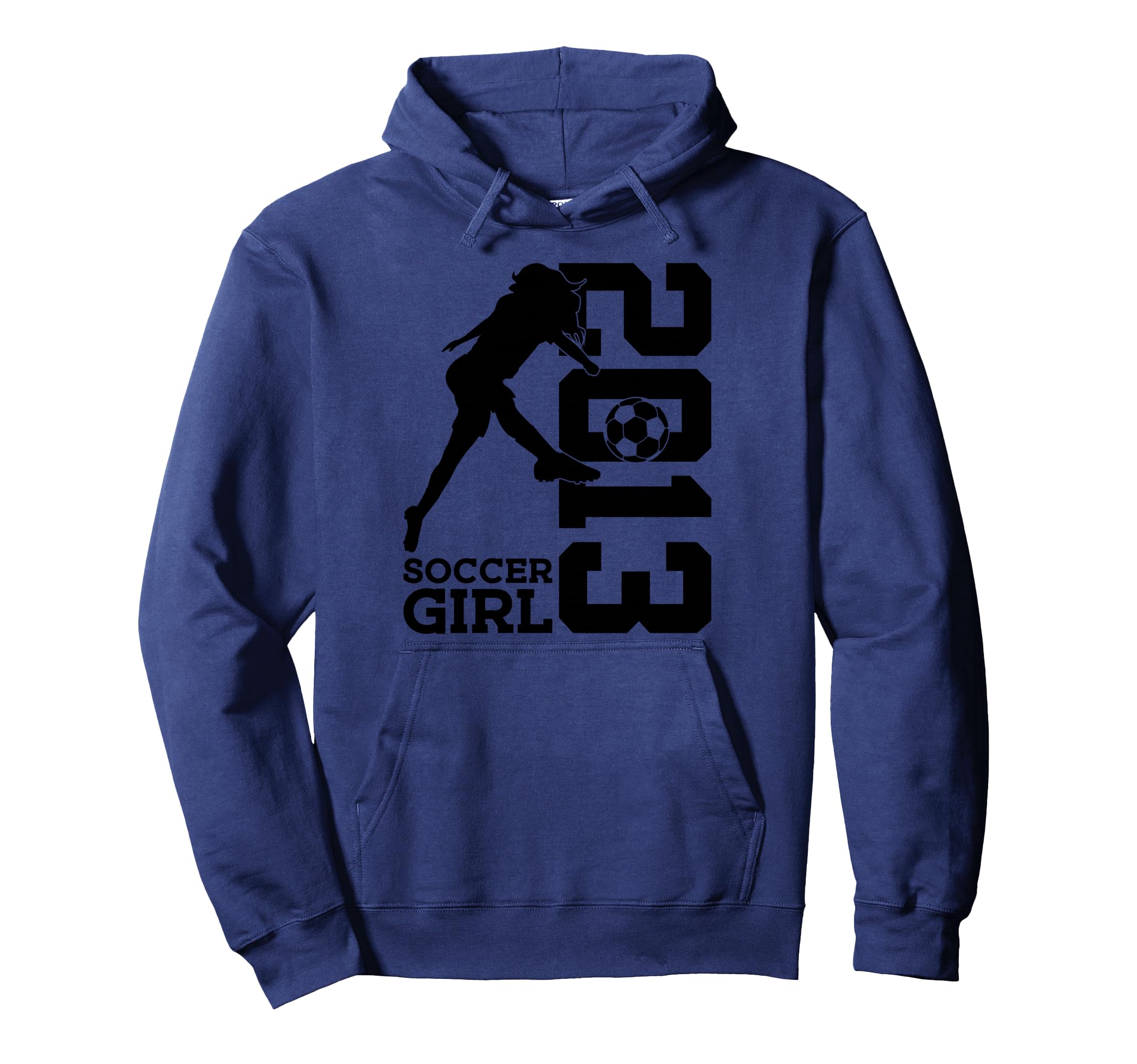 13Th Birthday Soccer 2013 Hoodie - Novelty Apparel Unisex - T-Shirt, Sweatshirt, Hoodie