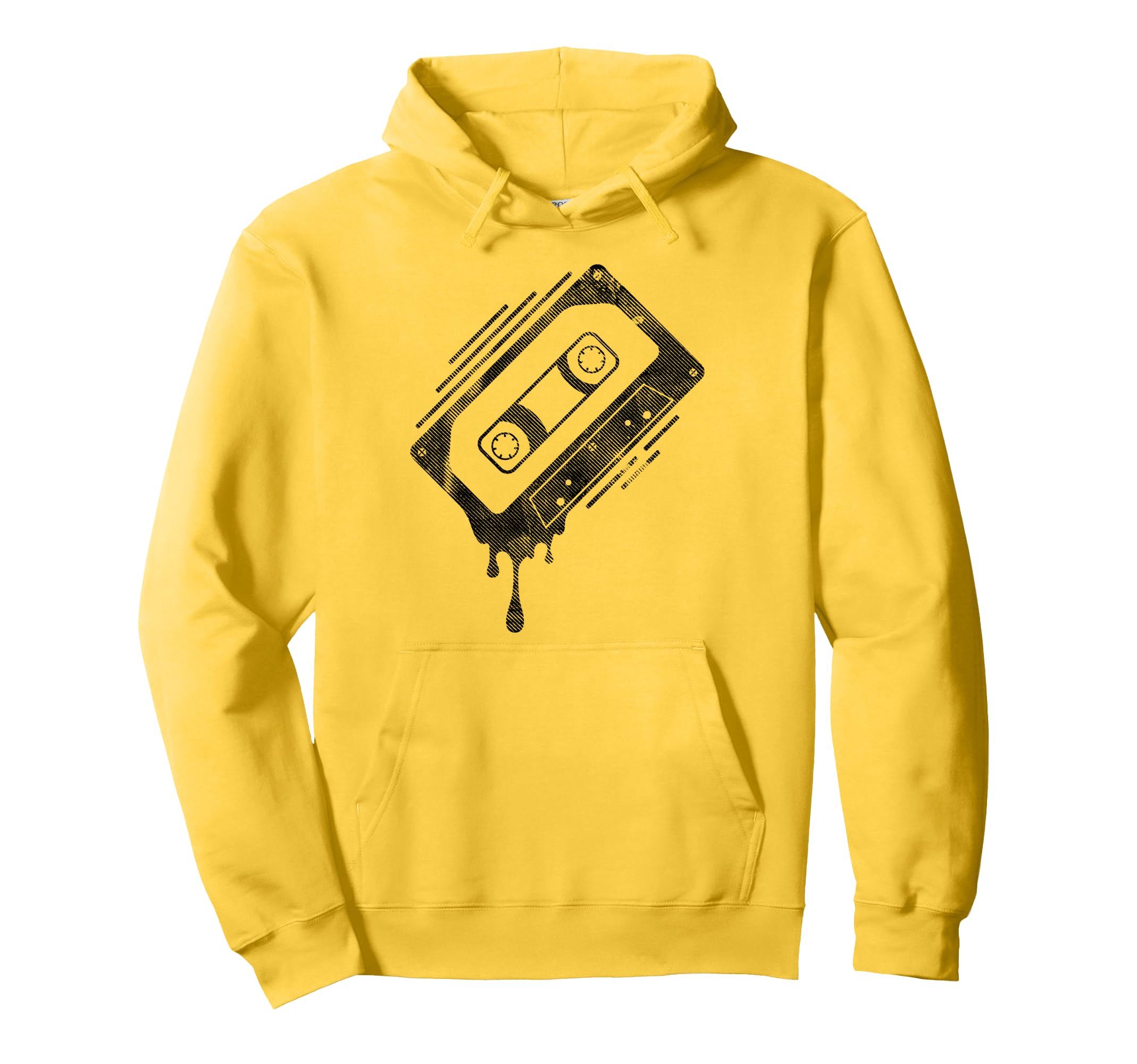 Dripping Cassette Tape Hoodie - Graphic Print Men Women - T-Shirt, Sweatshirt, Hoodie
