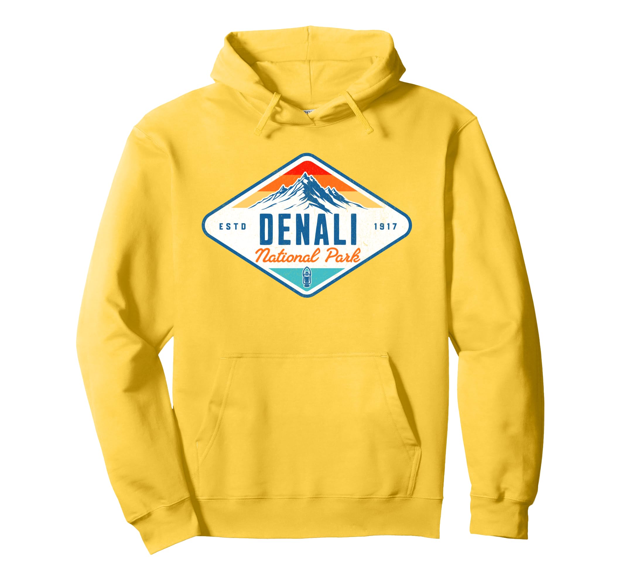 Denali National Park Alaska Mountains Hoodie - Novelty Apparel Men Women - T-Shirt, Sweatshirt, Hoodie