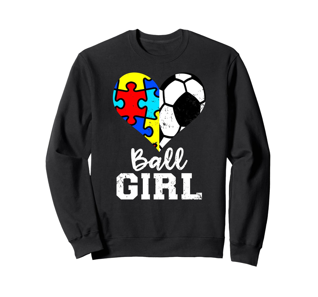 Autism Soccer Funny Autism Sweatshirt - Casual Everyday Wear for Adults - T-Shirt, Sweatshirt, Hoodie