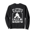 My Favorite Hockey Goalie Aunt Sweatshirt - Custom Art Print for Adults - T-Shirt, Sweatshirt, Hoodie