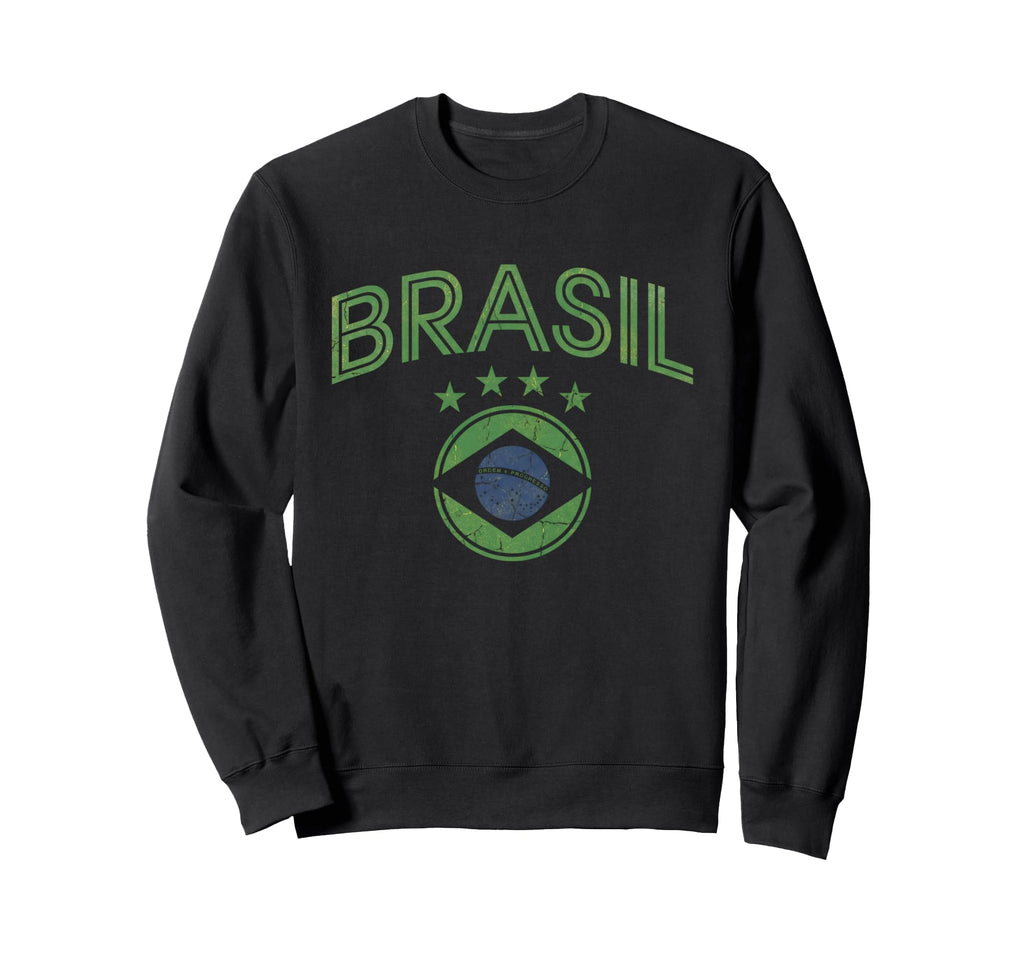 Brazil Gift Flag Brazilian Fan Samba Sweatshirt - Trendy Graphic Unisex - T-Shirt, Sweatshirt, Hoodie
