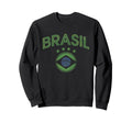Brazil Gift Flag Brazilian Fan Samba Sweatshirt - Trendy Graphic Unisex - T-Shirt, Sweatshirt, Hoodie