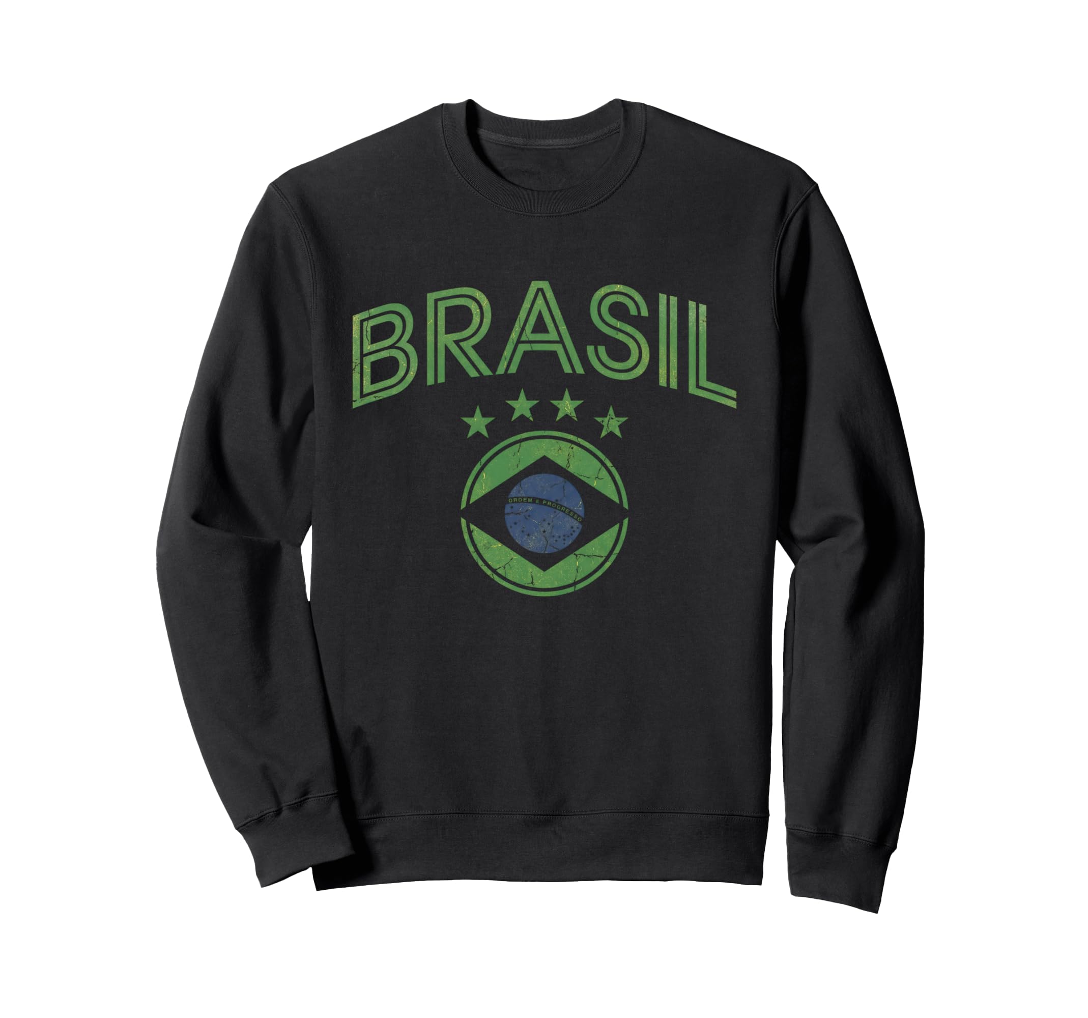 Brazil Gift Flag Brazilian Fan Samba Sweatshirt - Trendy Graphic Unisex - T-Shirt, Sweatshirt, Hoodie
