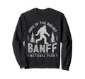 Banff Canadian National Park Sweatshirt - Minimalist Print Men Women - T-Shirt, Sweatshirt, Hoodie
