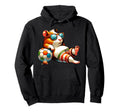 Summer Beach Guinea Pig Soccer Ball Hoodie - Streetwear Style Men Women - T-Shirt, Sweatshirt, Hoodie
