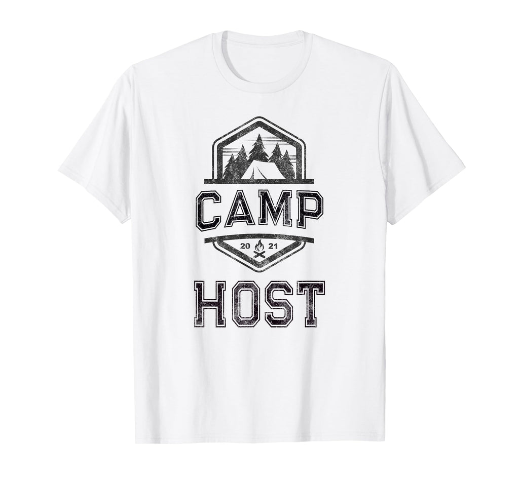 Camp Host Campground Staff Campsite T-Shirt - Aesthetic Graphic Men Women - T-Shirt, Sweatshirt, Hoodie