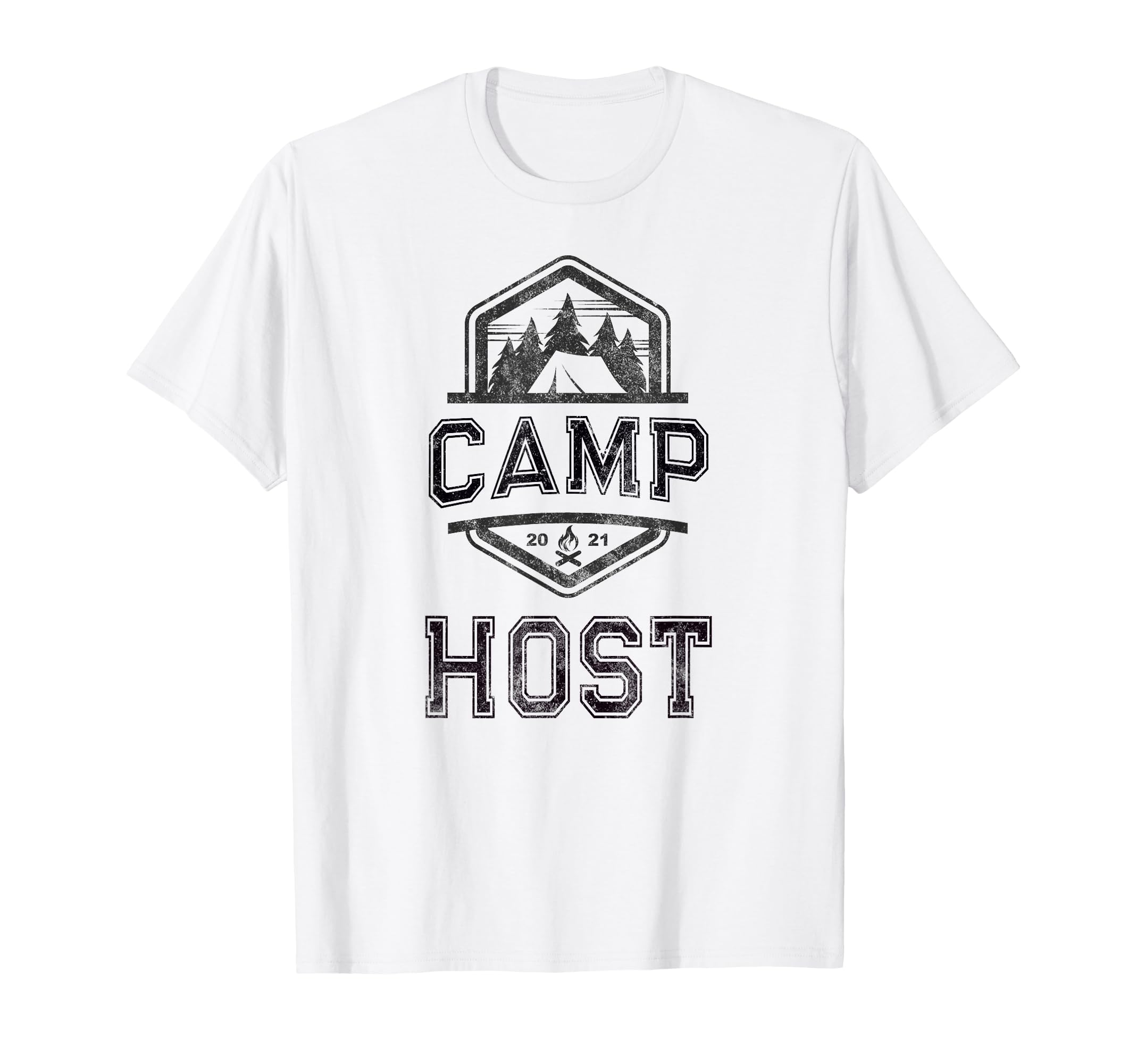 Camp Host Campground Staff Campsite T-Shirt - Aesthetic Graphic Men Women - T-Shirt, Sweatshirt, Hoodie