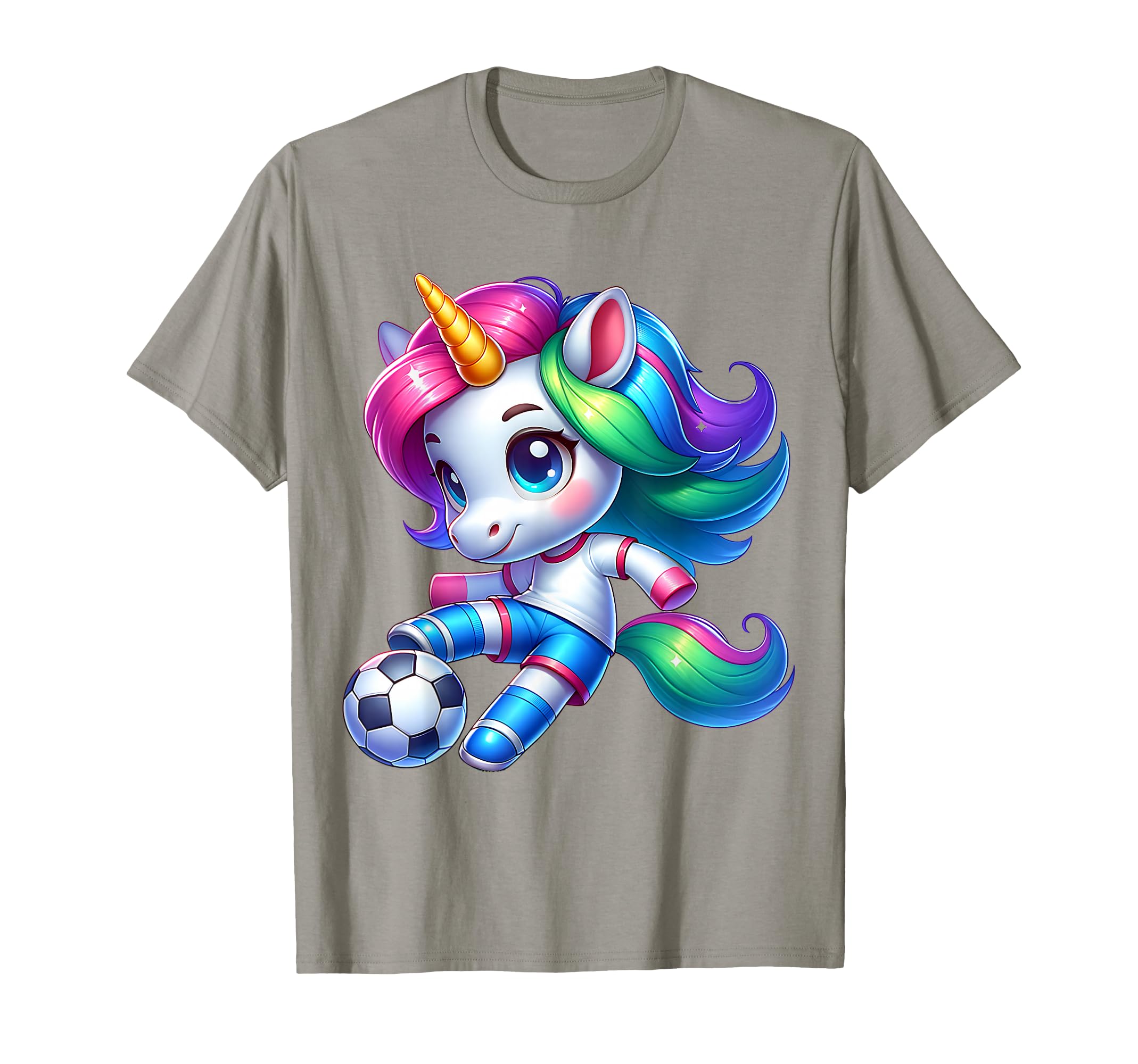 Footballer Unicorn Fans Soccer Team T-Shirt - Streetwear Style Men Women - T-Shirt, Sweatshirt, Hoodie