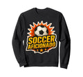 Soccer Aficionado Coach Lover Expert Sweatshirt - Unique Graphic Men Women - T-Shirt, Sweatshirt, Hoodie