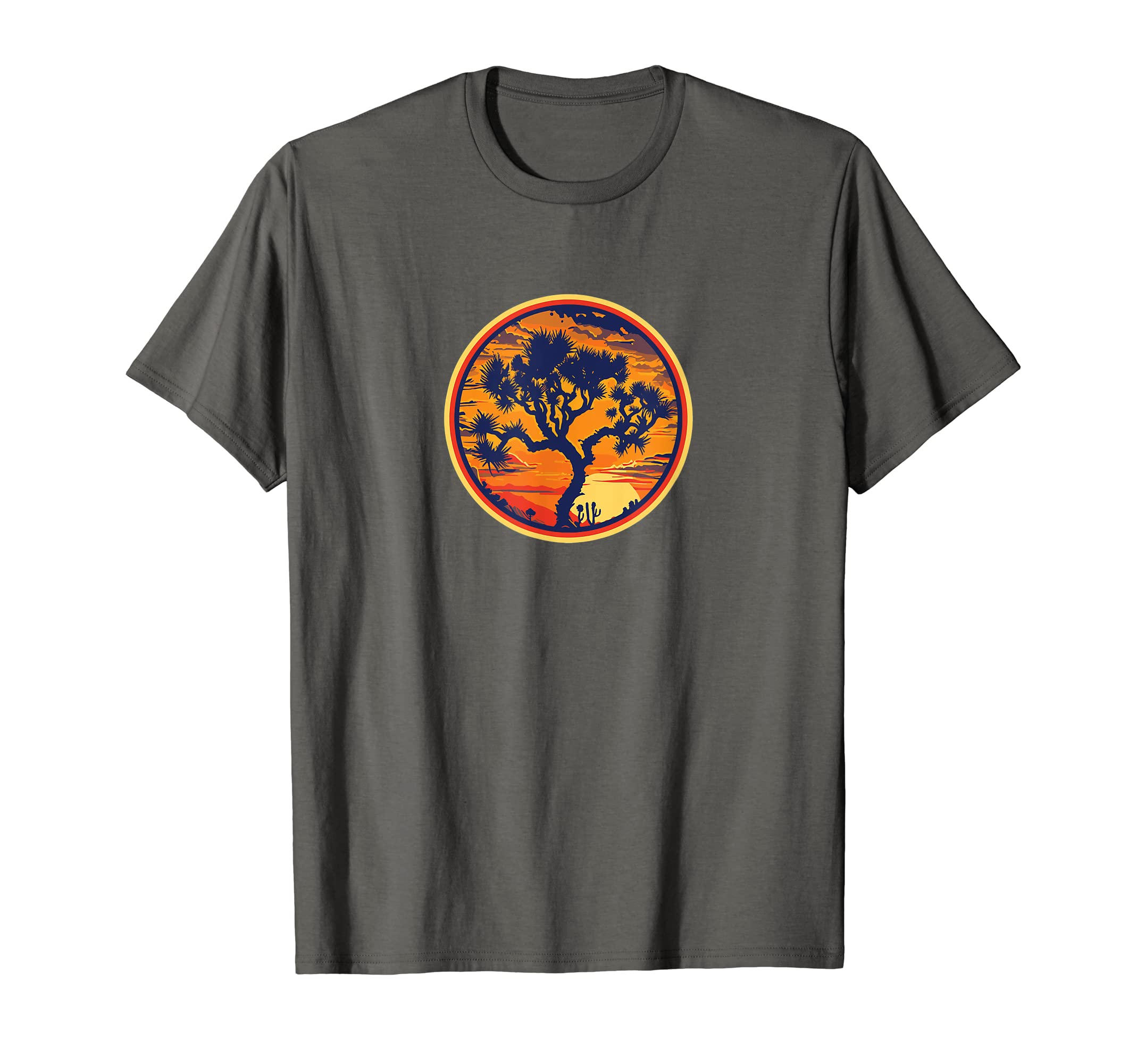 Joshua Tree Sunset National Park T-Shirt - Minimalist Print Unisex - T-Shirt, Sweatshirt, Hoodie