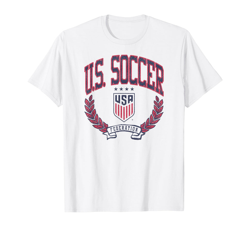 U S Soccer Victory White Uswnt T-Shirt - Unique Graphic for Adults - T-Shirt, Sweatshirt, Hoodie