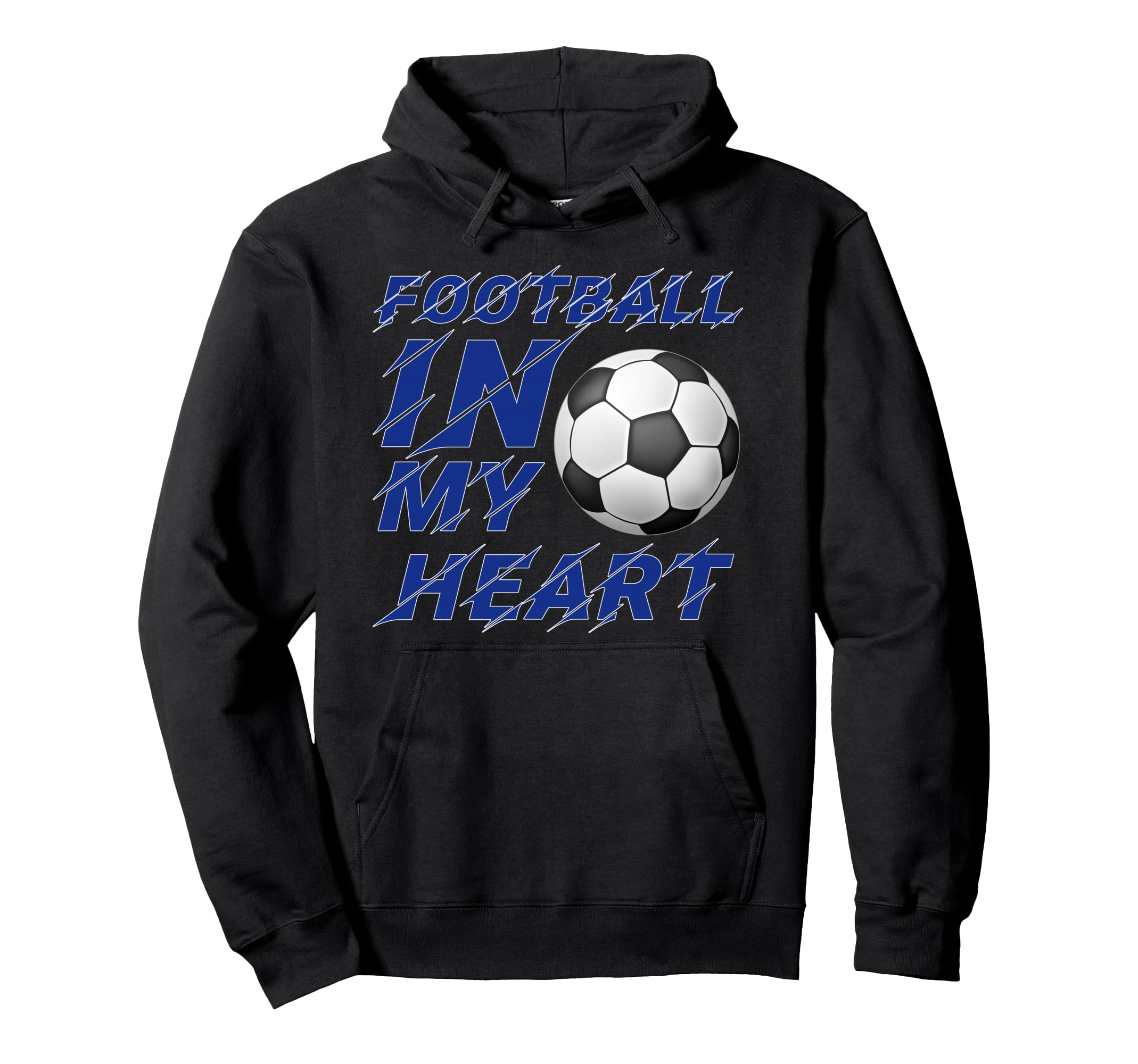 Football My Heart Soccer Lover 2026 Hoodie - Novelty Apparel for Adults - T-Shirt, Sweatshirt, Hoodie