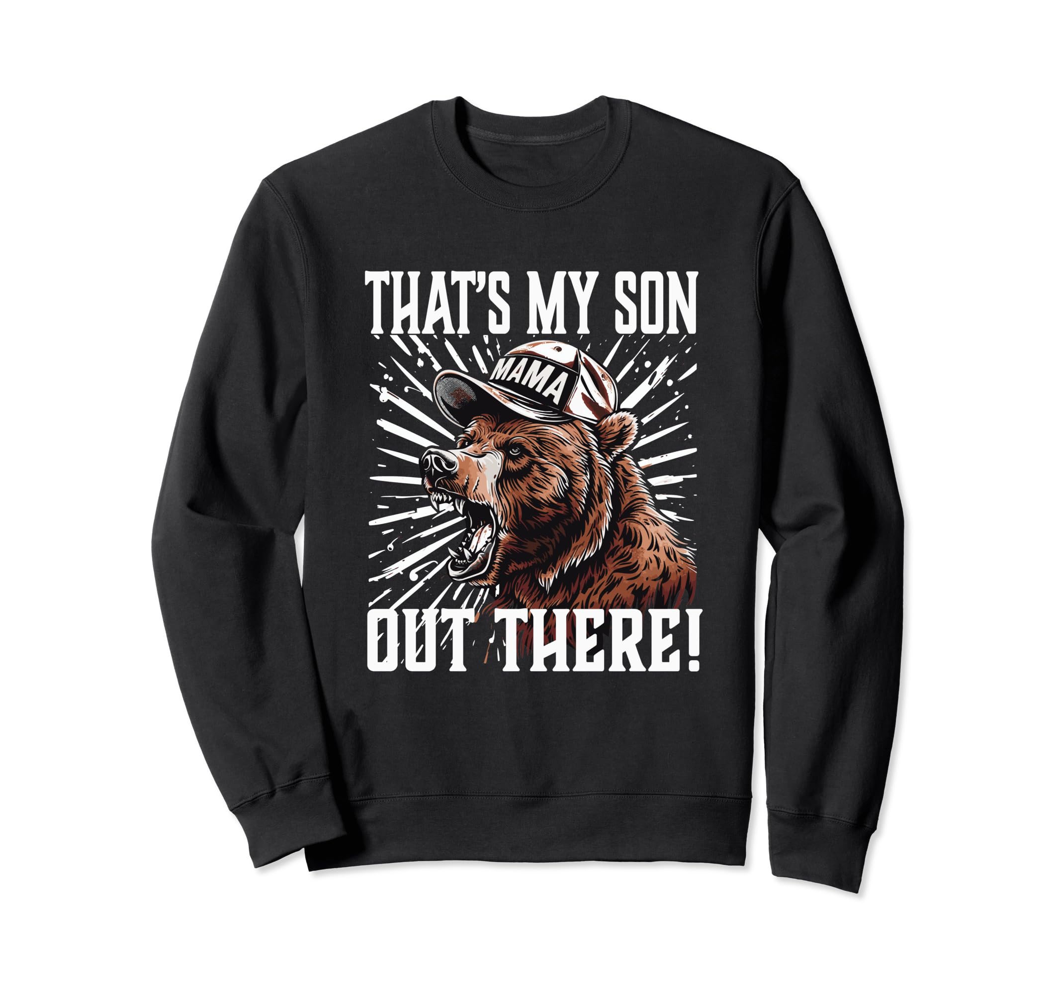 Sports Baseball Football Mama Sweatshirt - Aesthetic Graphic for Adults - T-Shirt, Sweatshirt, Hoodie