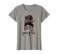 Gammy Life Grandma Messy Bun Gammy T-Shirt - Casual Everyday Wear Unisex - T-Shirt, Sweatshirt, Hoodie