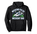 Soccer Player Soccer Dad Kick Hoodie - Casual Everyday Wear Men Women - T-Shirt, Sweatshirt, Hoodie
