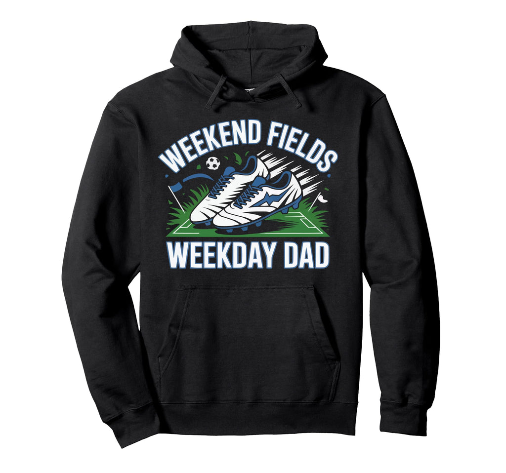Soccer Player Soccer Dad Kick Sport Soccer Hoodie - Unique Graphic Unisex - T-Shirt, Sweatshirt, Hoodie