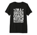 Mens Soccer Coaching Training Trainer T-Shirt - Streetwear Style Men Women - T-Shirt, Sweatshirt, Hoodie