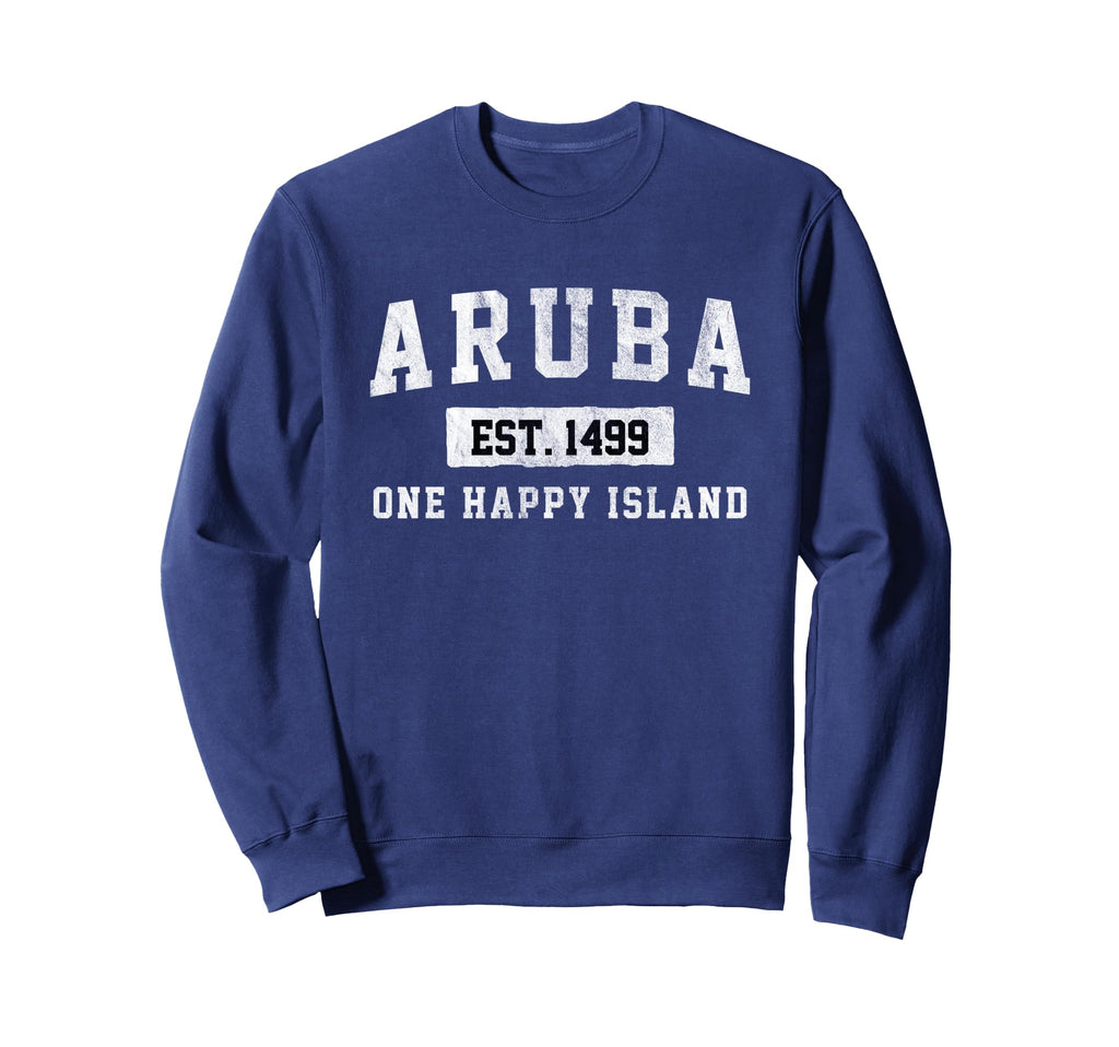 Varsity Aruba Sweatshirt - Fun Novelty Design Men Women - T-Shirt, Sweatshirt, Hoodie