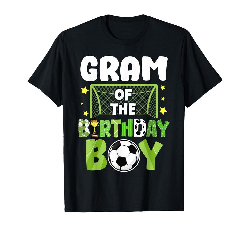 Soccer Gram Birthday Party Family T-Shirt - Minimalist Print for Adults - T-Shirt, Sweatshirt, Hoodie