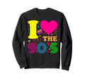 I Love 90S Music Cassette Sweatshirt - Fun Novelty Design Men Women - T-Shirt, Sweatshirt, Hoodie