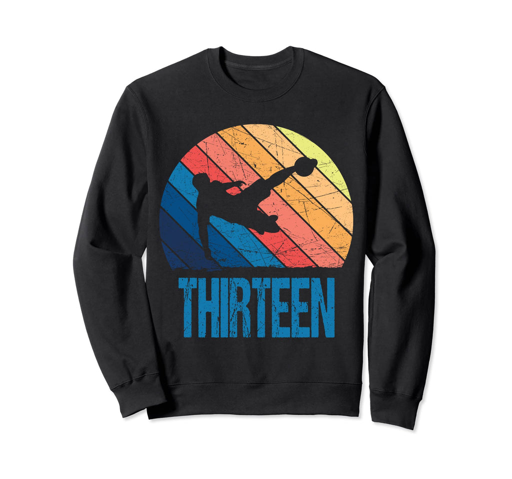 13Th Birthday Soccer 13 Years Old Sweatshirt - Custom Art Print Unisex - T-Shirt, Sweatshirt, Hoodie