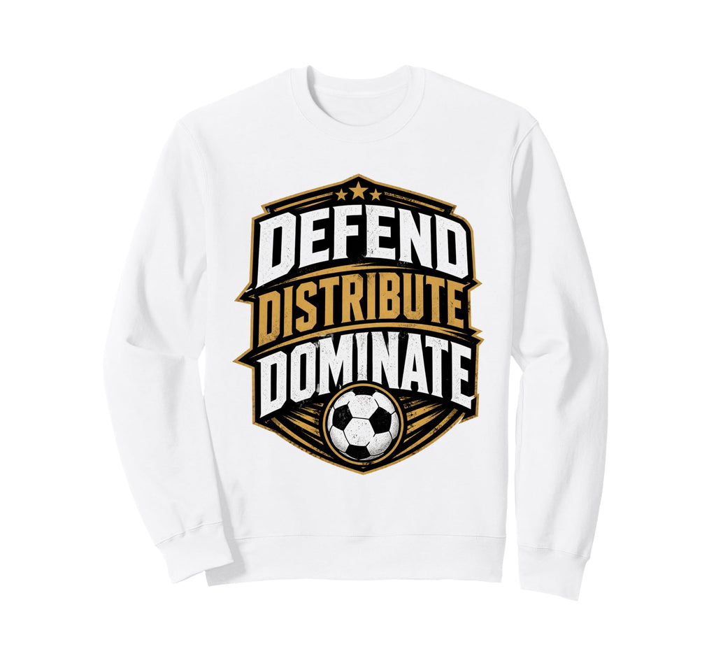 Football Collection Soccer Defend Sweatshirt - Unique Graphic Men Women - T-Shirt, Sweatshirt, Hoodie