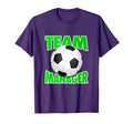 Soccer Team Manager Soccer Ball T-Shirt - Custom Art Print Men Women - T-Shirt, Sweatshirt, Hoodie