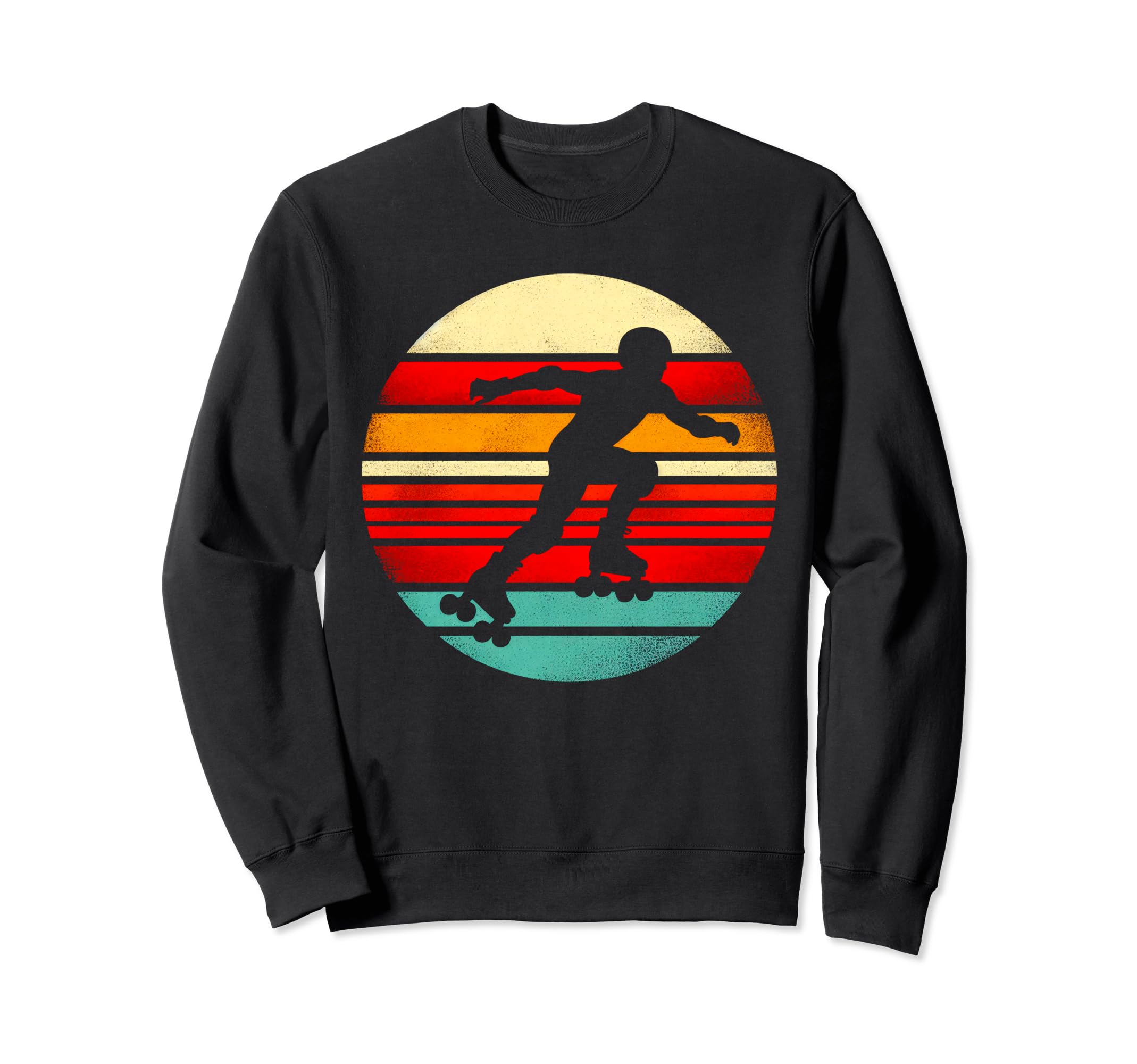 Skater Roller Skating Roller Skate Sweatshirt - Novelty Apparel for Adults - T-Shirt, Sweatshirt, Hoodie
