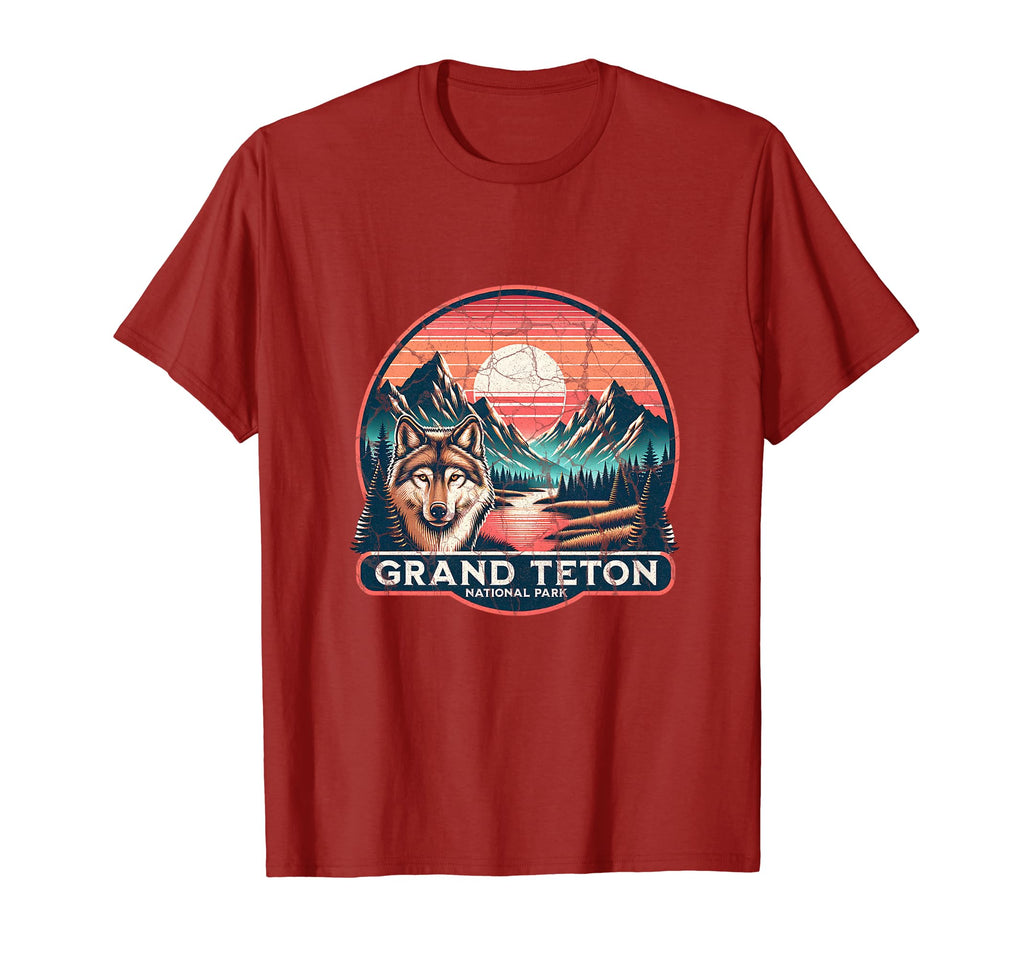 Grand Teton National Park Wyoming Usa Sweatshirt - Minimalist Print Unisex - T-Shirt, Sweatshirt, Hoodie