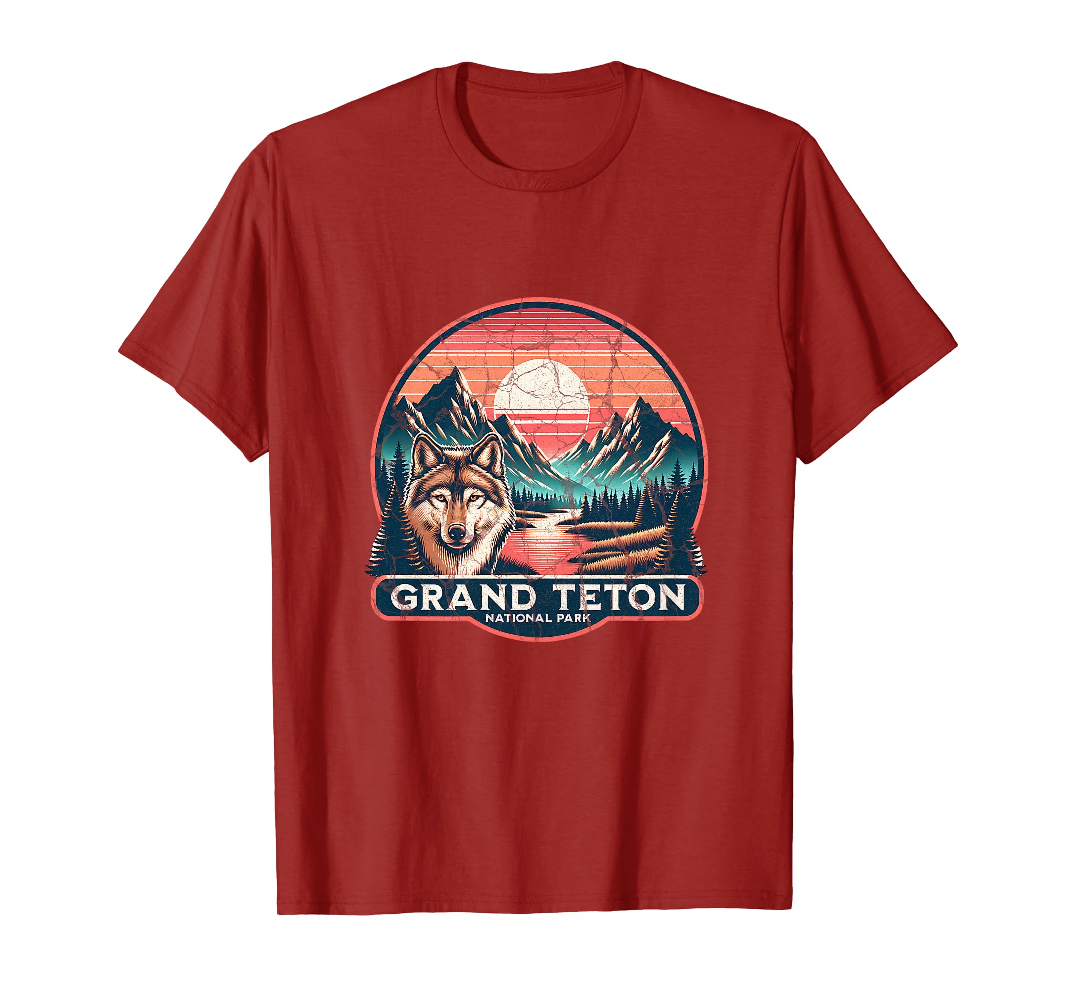Grand Teton National Park Wyoming Usa Sweatshirt - Minimalist Print Unisex - T-Shirt, Sweatshirt, Hoodie