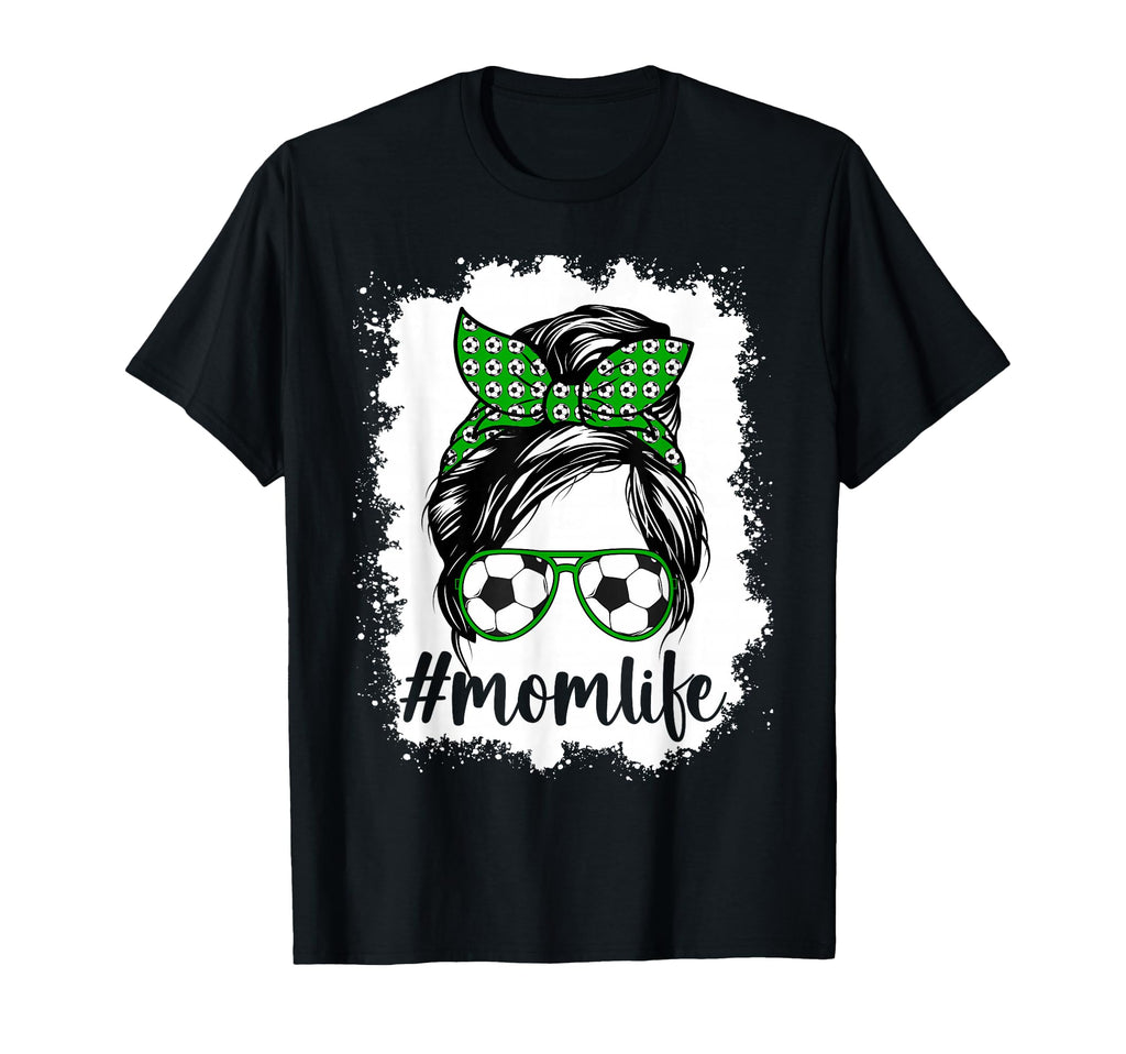 Womens Mom Life Soccer Lover Mothers T-Shirt - Trendy Graphic Men Women - T-Shirt, Sweatshirt, Hoodie