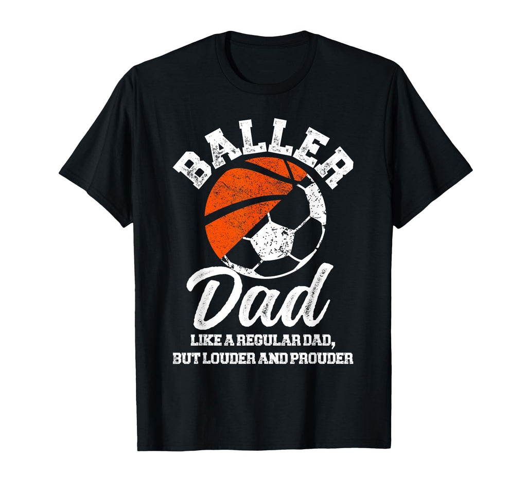 Baller Dad Definition Basketball T-Shirt - Aesthetic Graphic Men Women - T-Shirt, Sweatshirt, Hoodie