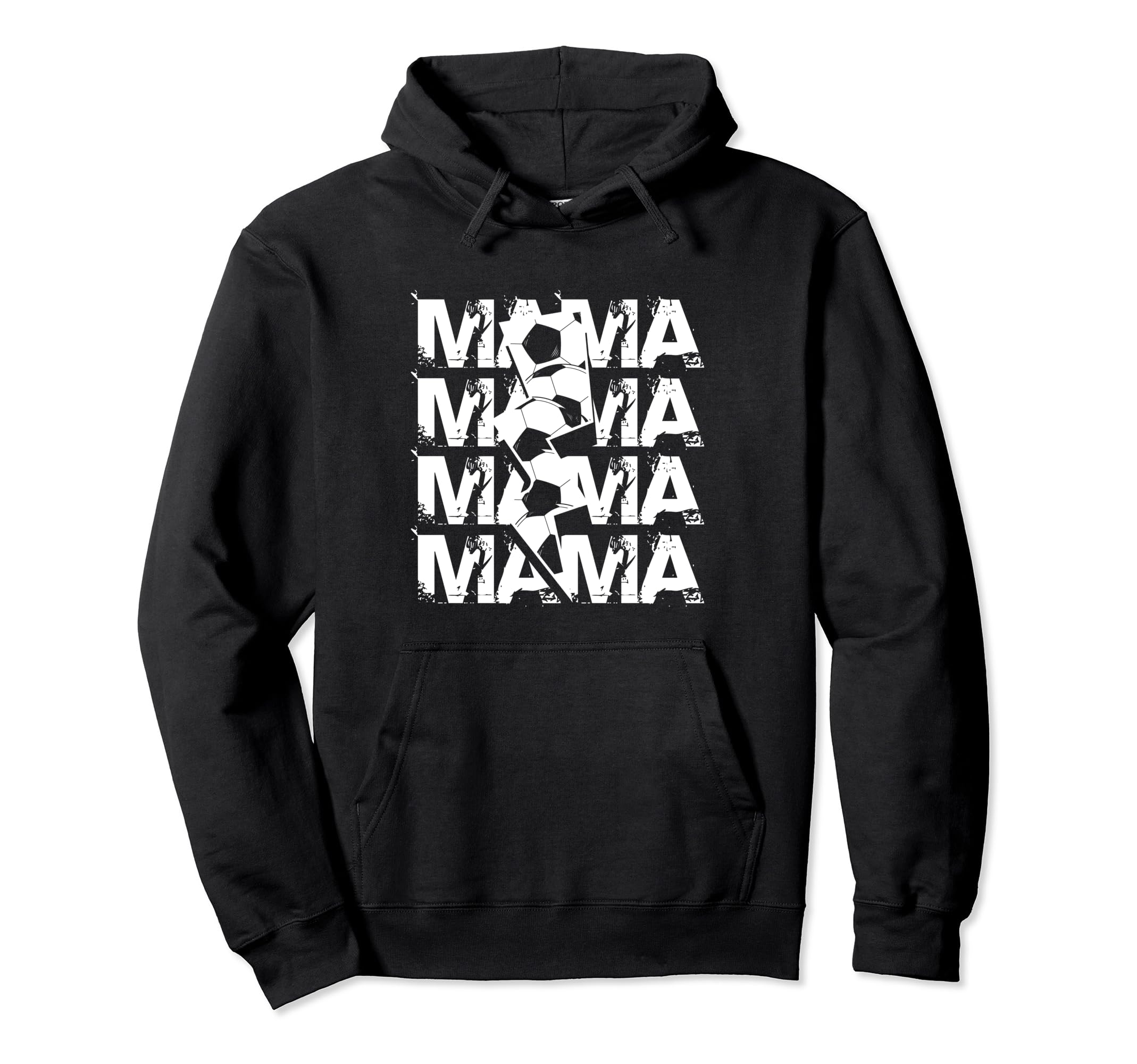Soccer Mama Mothers Day Sport Support Hoodie - Streetwear Style Unisex - T-Shirt, Sweatshirt, Hoodie