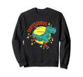 Skatesaurus Roller Skates Roller Sweatshirt - Fun Novelty Design Men Women - T-Shirt, Sweatshirt, Hoodie
