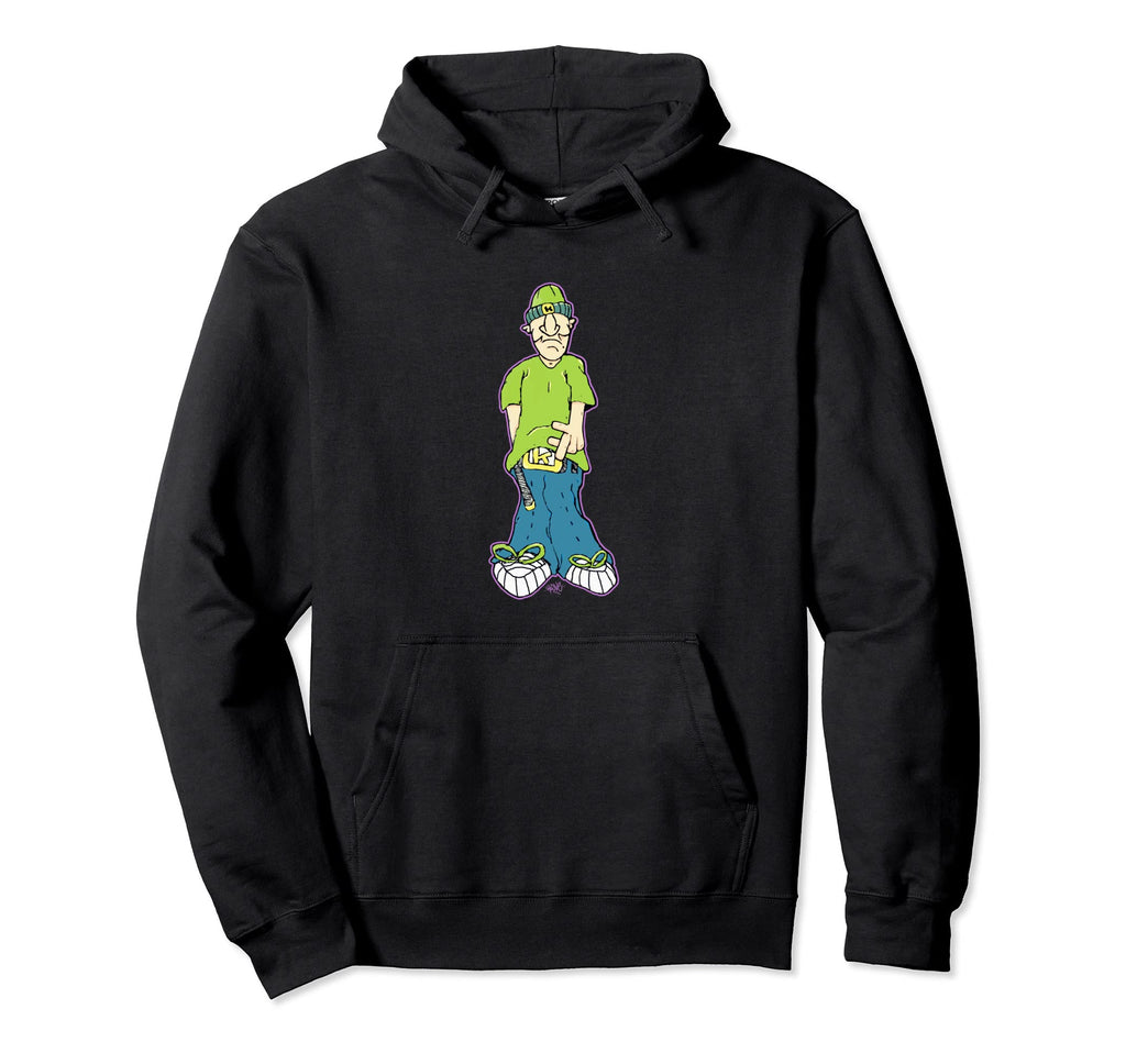 Old School Graffiti Character 90S Hoodie - Aesthetic Graphic Unisex - T-Shirt, Sweatshirt, Hoodie