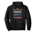 This Music Teacher Is Cassette Tape Hoodie - Minimalist Print for Adults - T-Shirt, Sweatshirt, Hoodie