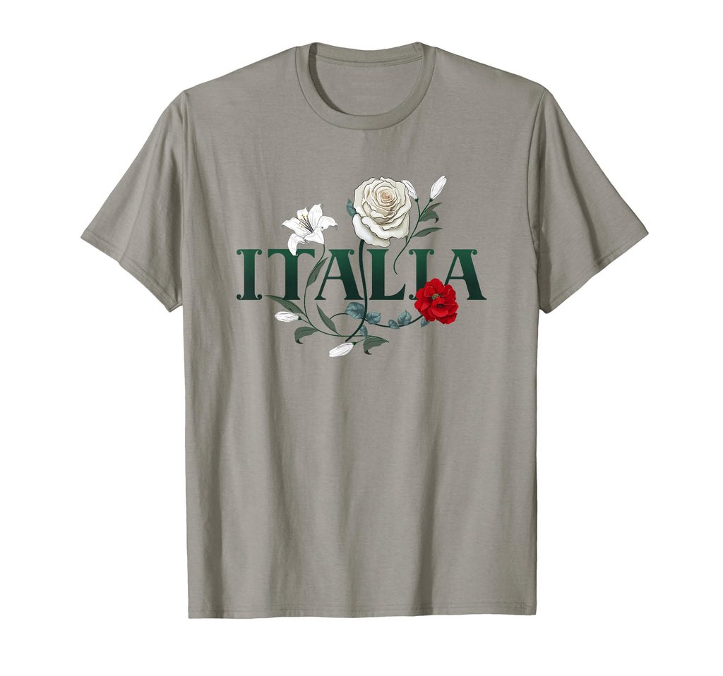 Flowers Italy Minimalist Boho T-Shirt - Custom Art Print Men Women - T-Shirt, Sweatshirt, Hoodie